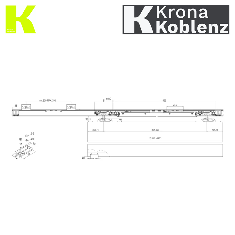 KOBLENZ SYSTEM 500 do 120kg KOBLENZ SYSTEM 500 do 120kg