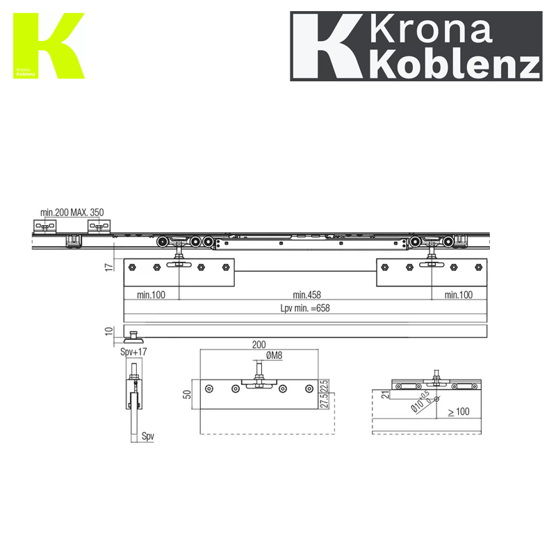 KOBLENZ SYSTEM 1760 do 80kg