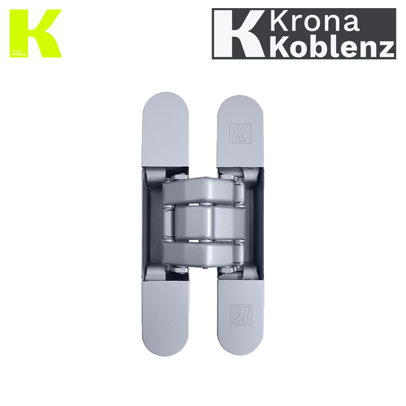 ZAWIAS WPUSZCZANY KARAKTER K8080 [80KG] CHROMOWANY MATOWY FULL HD KOBLENZ