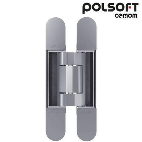 Zawias POLSOFT ESTETIC 150 CEMOM chrom satyna Zawias POLSOFT ESTETIC 150 CEMOM chrom satyna