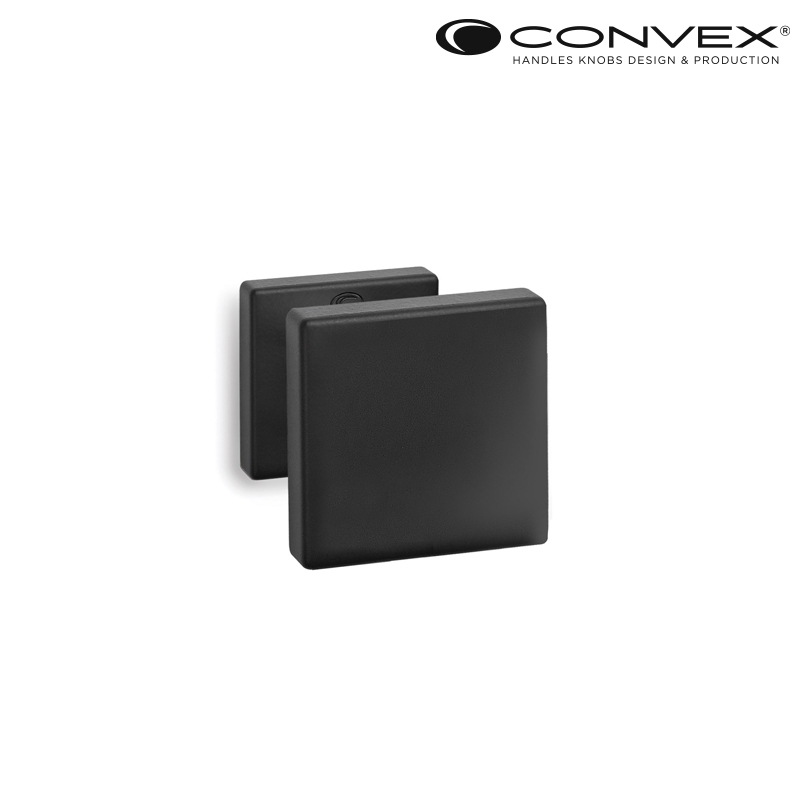 Gałka CONVEX 785 czarna