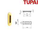 Pochwyt TUPAI 4052 01 złoty