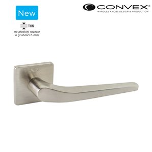Klamka CONVEX 1505 S 6mm nikiel satyna