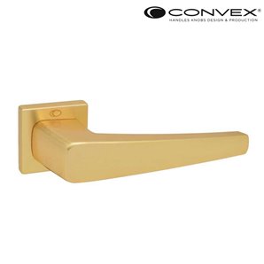 Klamka CONVEX 2405 S 6mm mosiądz satyna