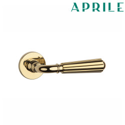 Klamka APRILE UTRICA R SLIM 7 mm złota