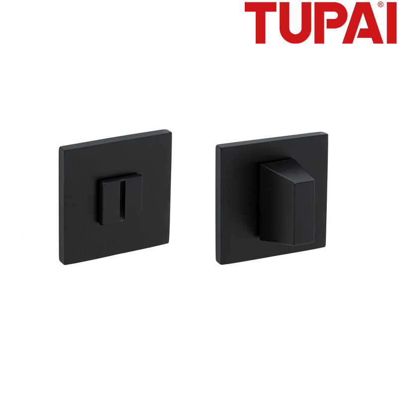 ROZETA WC TUPAI 4040 5SQ-153 4MM, CZARNY