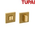 ROZETA WC TUPAI 4240 5SQ/T2-33 4MM, POLEROWANY I PIASKOWANY MOSIĄDZ