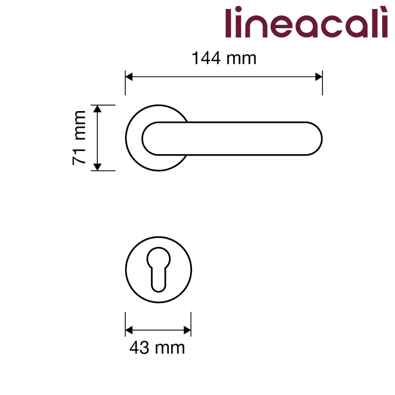 KLAMKA AIDA SZYLD OZDOBNY 005 OF LINEA CALI KLAMKA AIDA SZYLD OZDOBNY 005 OF LINEA CALI