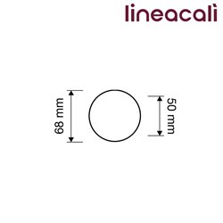 KLAMKA FLAVIA PORCELLANA BIANCA SZYLD OKRĄGŁY 102 OL LINEA CALI KLAMKA FLAVIA PORCELLANA BIANCA SZYLD OKRĄGŁY 102 OL LINEA CALI