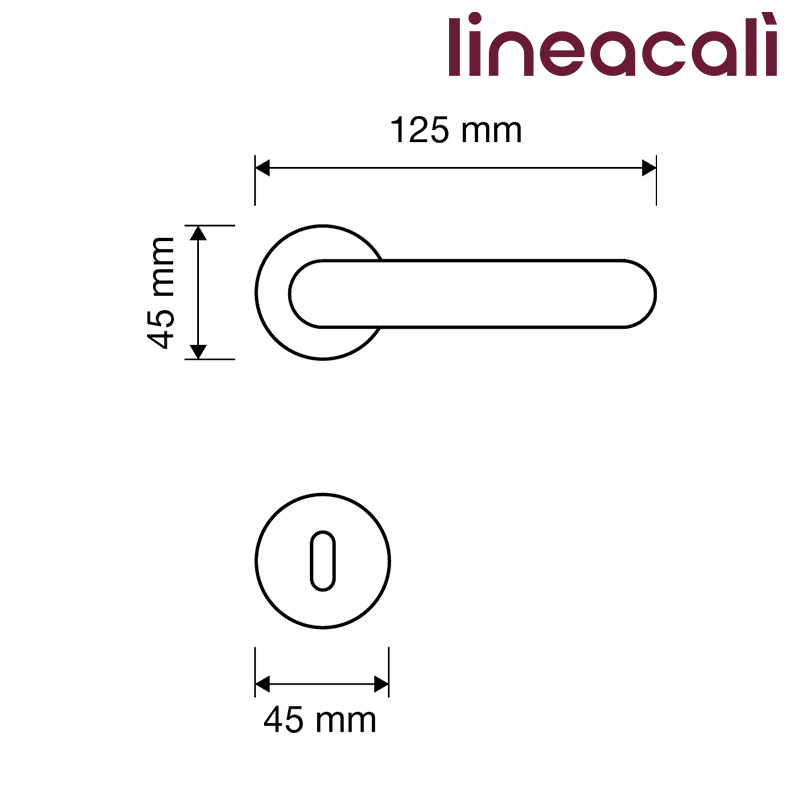 KLAMKA IBIZA SZYLD OKRĄGŁY 101 OL LINEA CALI KLAMKA IBIZA SZYLD OKRĄGŁY 101 OL LINEA CALI