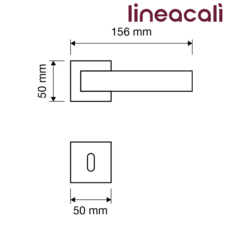 KLAMKA JET SZYLD KWADRATOWY 019 OZ LINEA CALI KLAMKA JET SZYLD KWADRATOWY 019 OZ LINEA CALI