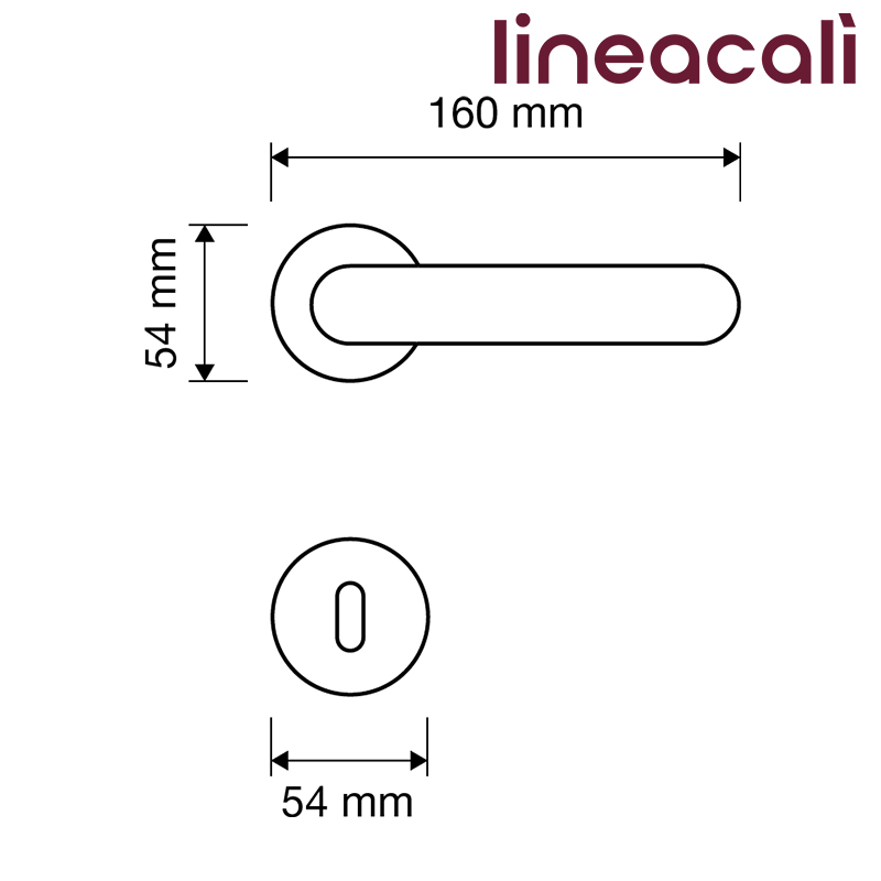 KLAMKA OPERA SZYLD OKRĄGŁY 112 OZ LINEA CALI KLAMKA OPERA SZYLD OKRĄGŁY 112 OZ LINEA CALI