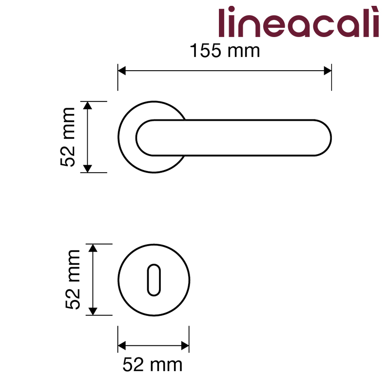 KLAMKA SHELL MESH SZYLD OKRĄGŁY 023 CS LINEA CALI KLAMKA SHELL MESH SZYLD OKRĄGŁY 023 CS LINEA CALI