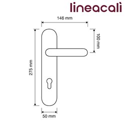 KLAMKA SISSI 90WC DX OF LINEA CALI KLAMKA SISSI 90WC DX OF LINEA CALI