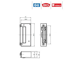 G-U ELEKTRORYGIEL 1010 TOE ET8 A 9-24V AC/DC G-U ELEKTRORYGIEL 1010 TOE ET8 A 9-24V AC/DC