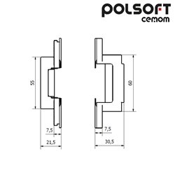 ZAWIAS POLSOFT CEMOM 978/A CZARNY ZAWIAS POLSOFT CEMOM 978/A CZARNY