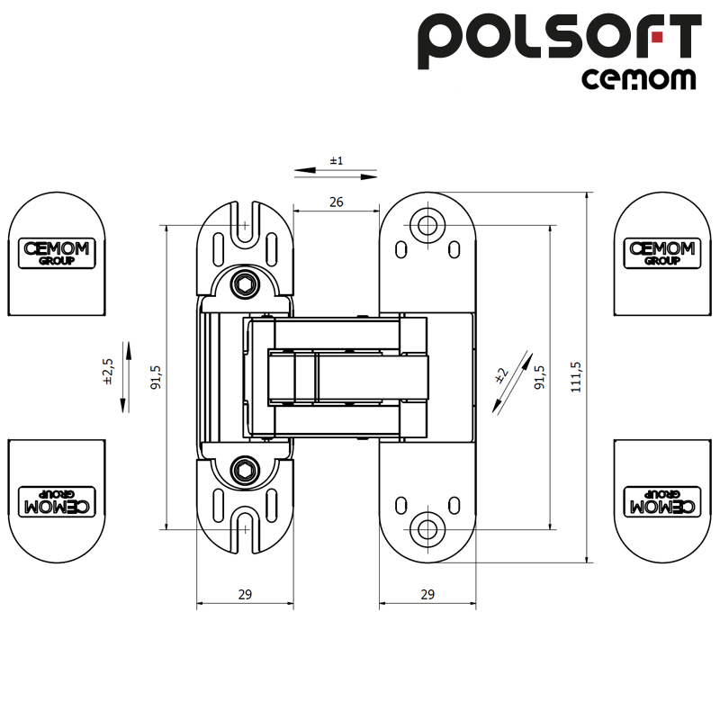 ZAWIAS POLSOFT CEMOM ESTETIC A601 CZARNY ZAWIAS POLSOFT CEMOM ESTETIC A601 CZARNY