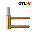 DOLNA CZĘŚĆ ZAWIASU OT 101 135 Z NYLONEM M7x50mm (2T) MOSIĄDZOWANA OTLAV