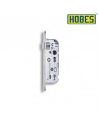 Zamek HOBES 90/40 klucz cynk biały