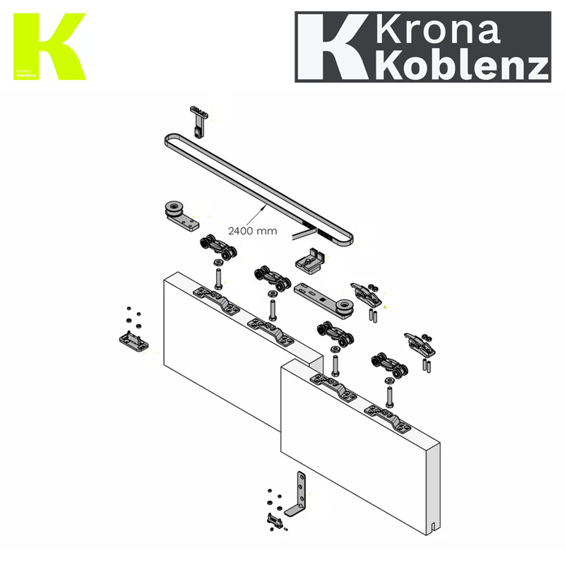 ZESTAW SYSTEM 560 SYMULTANICZNY DO 80/120KG KOBLENZ