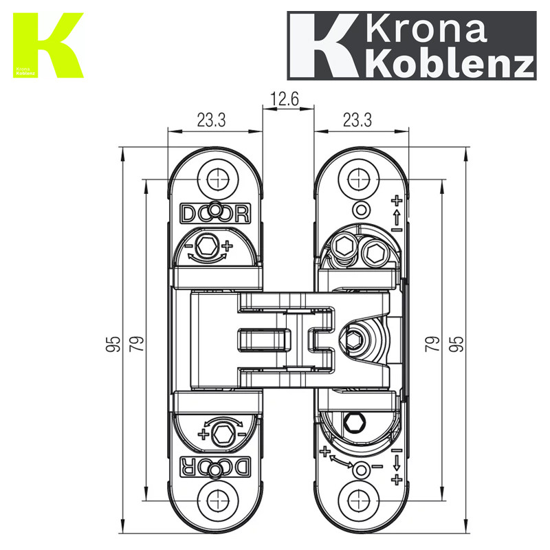 ZAWIAS WPUSZCZANY KUBICA K6200 (WKRĘCANE NAKŁADKI) NIKLOWANY MATOWY KOBLENZ ZAWIAS WPUSZCZANY KUBICA K6200 (WKRĘCANE NAKŁADKI) NIKLOWANY MATOWY KOBLENZ