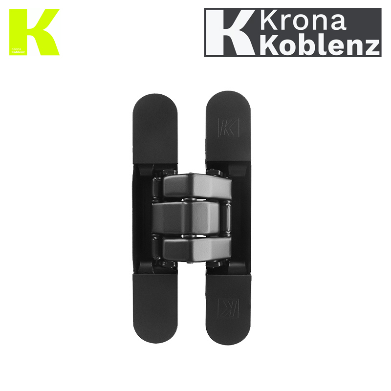 ZAWIAS WPUSZCZANY KARAKTER K8080 [80KG] LAKIEROWANY NA CZARNO KOBLENZ