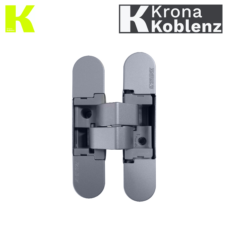 ZAWIAS WPUSZCZANY K1019 HD CHROMOWANY MATOWY KOBLENZ