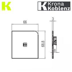 ZAŚLEPKA BOCZN OSŁONY SYSTEM 500 LEWA KOBLENZ ZAŚLEPKA BOCZN OSŁONY SYSTEM 500 LEWA KOBLENZ