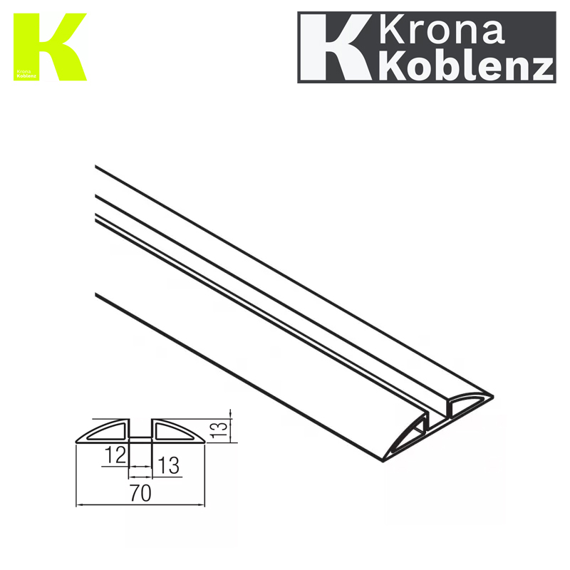 PROWADNICA DOLNA SYSTEM 700 3m KOBLENZ