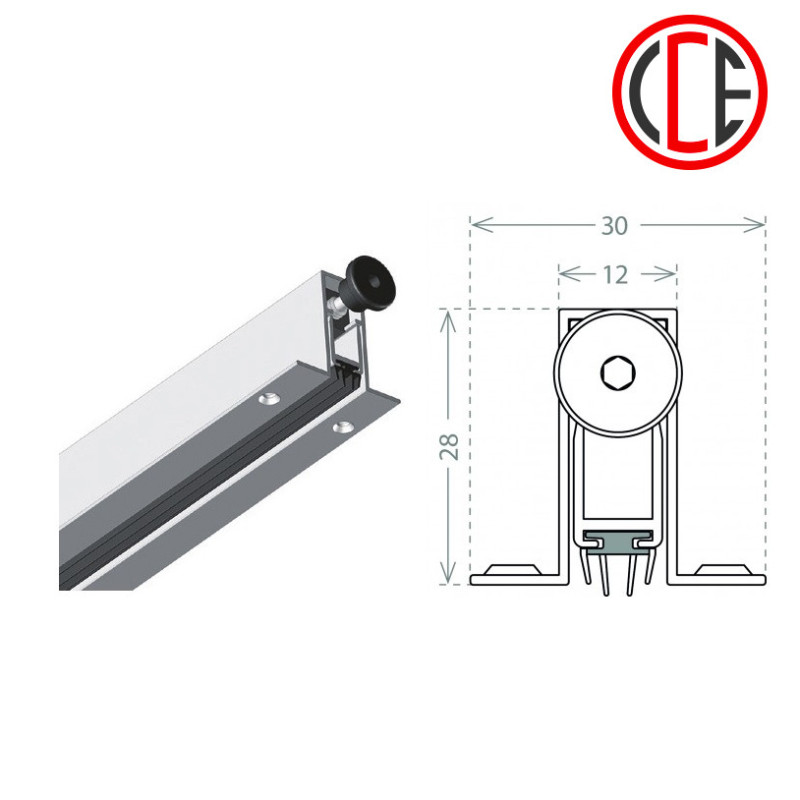 USZCZELKA OPADAJĄCA ALETTE A 730mm (530mm) [K5-515-1A-0730] CCE