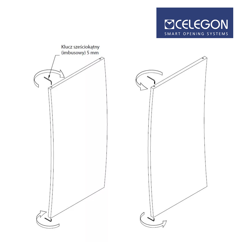 PRĘT PROSTUJĄCY, REGULACJA GÓRA/DÓŁ, ROZSTAW 2450 mm CELEGON PRĘT PROSTUJĄCY, REGULACJA GÓRA/DÓŁ, ROZSTAW 2450 mm CELEGON
