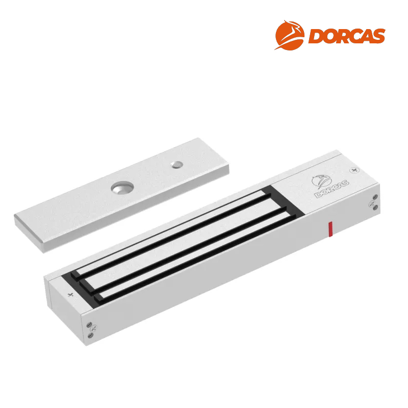 ZWORA ELEKTROMAGNETYCZNA 280kg, 12/24VDC, DIODA LED, CZUJNIK HALLA, KONTAKTRON DORCAS