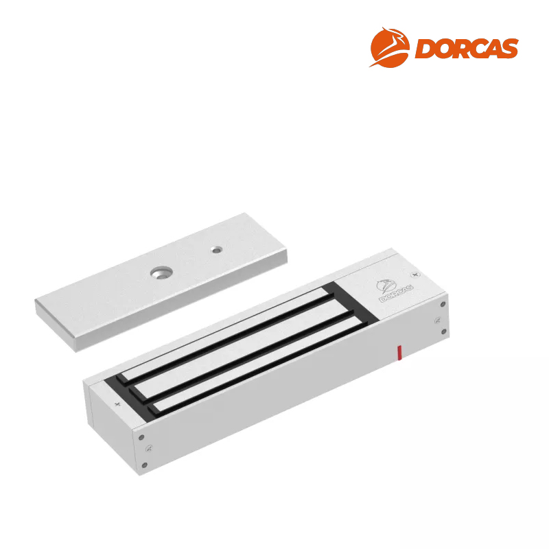 ZWORA ELEKTROMAGNETYCZNA 500kg, 12/24VDC, DIODA LED, CZUJNIK HALLA, KONTAKTRON DORCAS