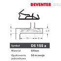 USZCZELKA DEVENTER DS 155 A BIAŁA