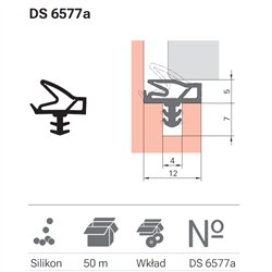 USZCZELKA DEVENTER DS 6577 BRĄZ RUSTYKALNY
