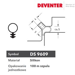 USZCZELKA DEVENTER DS 9609 CZARNA
