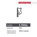 USZCZELKA DEVENTER S 7503A CZARNA