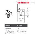 USZCZELKA DEVENTER S 7904 BRĄZ MACHONIOWY