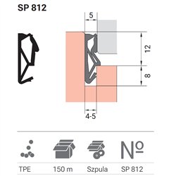 USZCZELKA DEVENTER SP 812 BRĄZ