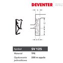 USZCZELKA DEVENTER SV 125 CZARNA