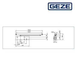 SAMOZAMYKACZ GEZE TS 3000 V BEZ SZYNY CZARNY 119583 SAMOZAMYKACZ GEZE TS 3000 V BEZ SZYNY CZARNY 119583