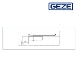 SAMOZAMYKACZ GEZE TS 3000 V BEZ SZYNY CZARNY 119583 SAMOZAMYKACZ GEZE TS 3000 V BEZ SZYNY CZARNY 119583