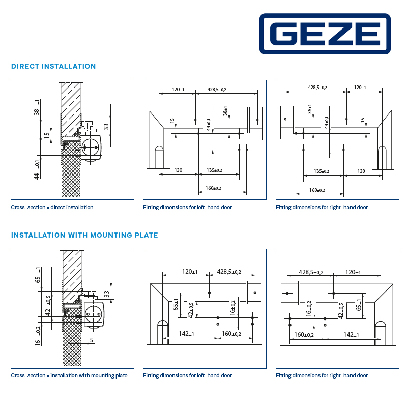 SAMOZAMYKACZ GEZE TS 3000 V BEZ SZYNY CZARNY 119583 SAMOZAMYKACZ GEZE TS 3000 V BEZ SZYNY CZARNY 119583