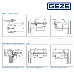 SAMOZAMYKACZ GEZE TS 4000 BEZ RAMIENIA CZARNY 109542 SAMOZAMYKACZ GEZE TS 4000 BEZ RAMIENIA CZARNY 109542