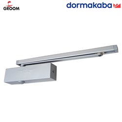 SAMOZAMYKACZ DORMAKABA GROOM 3500 (EN 2-5) Z SZYNĄ SREBRNY WERSJA MONTAŻU B SAMOZAMYKACZ DORMAKABA GROOM 3500 (EN 2-5) Z SZYNĄ SREBRNY WERSJA MONTAŻU B
