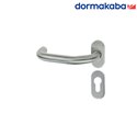 KLAMKA DORMAKABA 1/2 PURE 8100V/6621/6679 PZ, LEWA, S/S MAT, 8MM