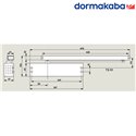 SAMOZAMYKACZ DORMAKABA TS 91 B (EN3), INOX 