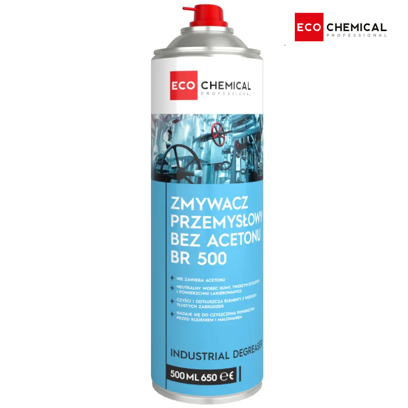 BR 500 ZMYWACZ PRZEMYSŁOWY BEZ ACETONU 500 ML ECO CHEMICAL