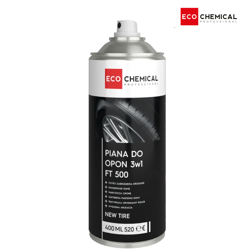 FT 500 PIANKA DO OPON CZYSZCZĄCA 400 ML ECO CHEMICAL