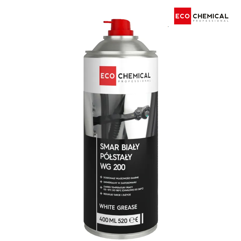 WG 200 SMAR BIAŁY SERWISOWY 400 ML ECO CHEMICAL